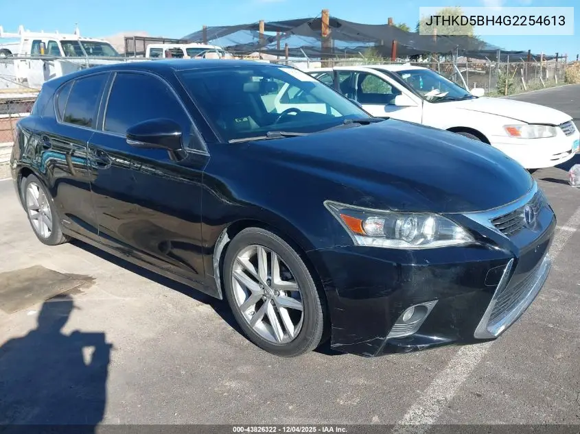 JTHKD5BH4G2254613 2016 Lexus Ct 200H