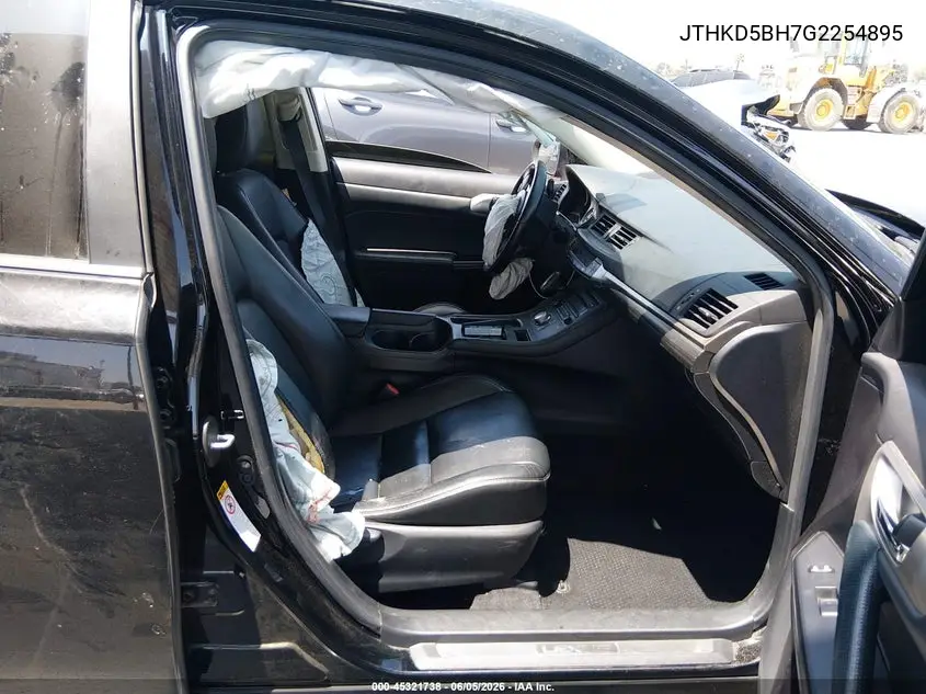 2016 Lexus Ct 200H VIN: JTHKD5BH7G2254895 Lot: 45321738