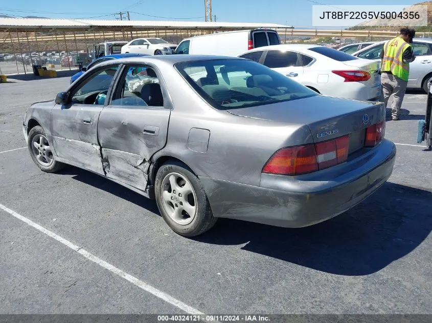 JT8BF22G5V5004356 1997 Lexus Es 300