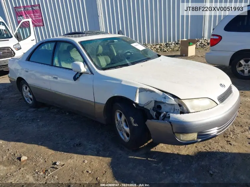 JT8BF22GXV0051993 1997 Lexus Es 300