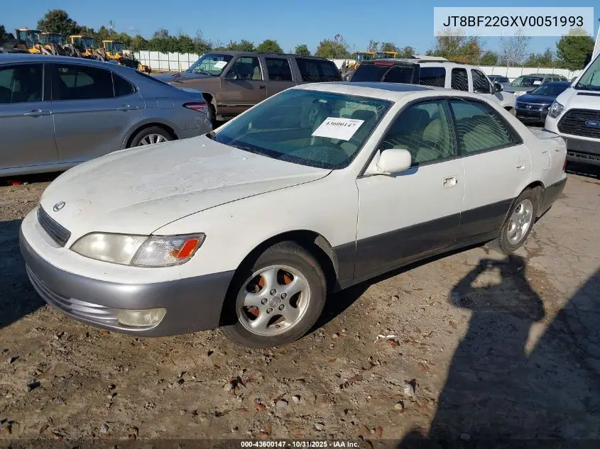 JT8BF22GXV0051993 1997 Lexus Es 300