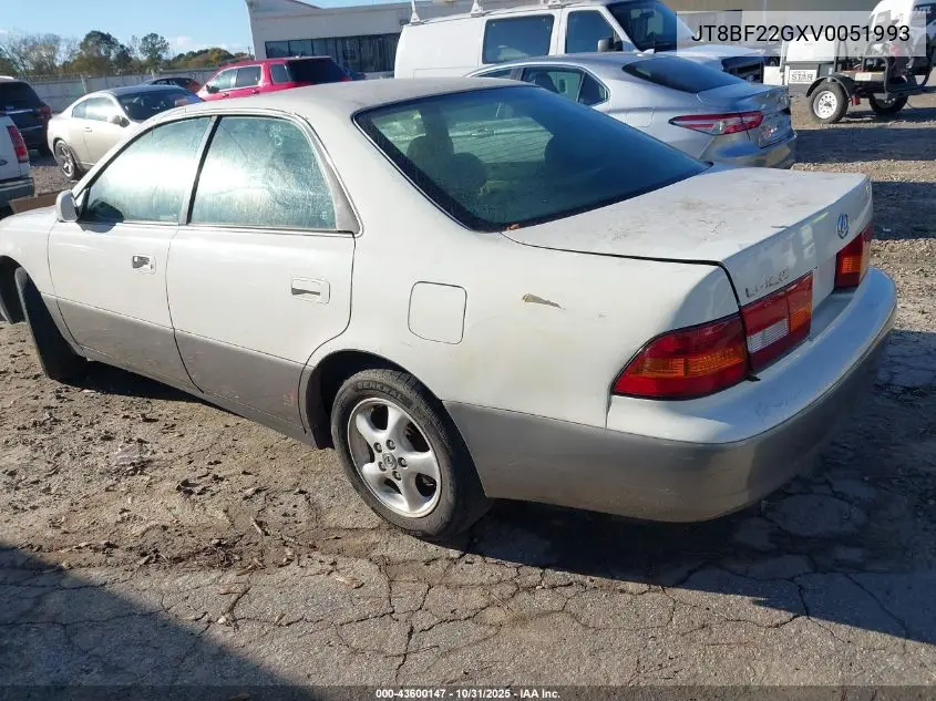 JT8BF22GXV0051993 1997 Lexus Es 300