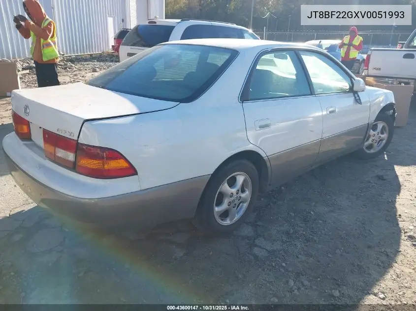 JT8BF22GXV0051993 1997 Lexus Es 300