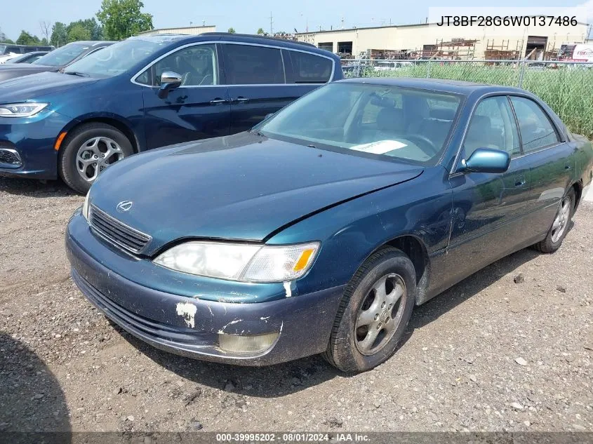 JT8BF28G6W0137486 1998 Lexus Es 300