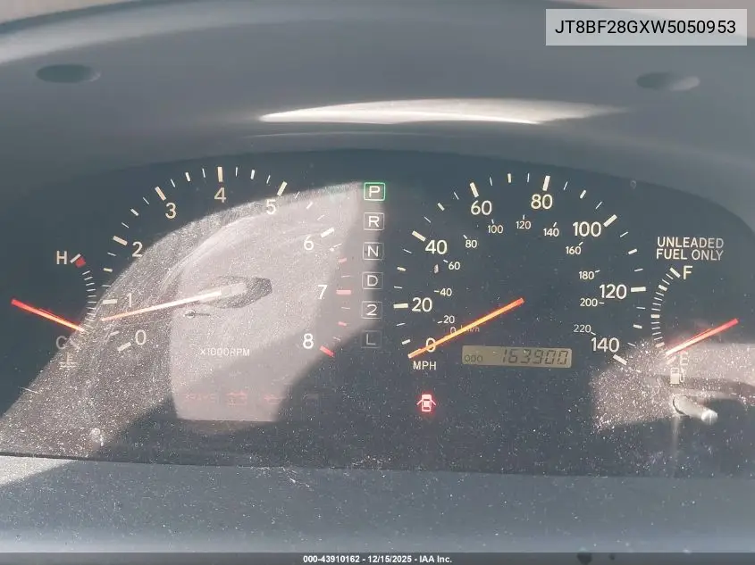 JT8BF28GXW5050953 1998 Lexus Es 300