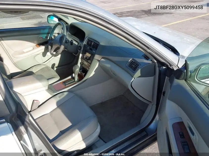 2000 Lexus Es 300 VIN: JT8BF28GXY5099458 Lot: 44549367