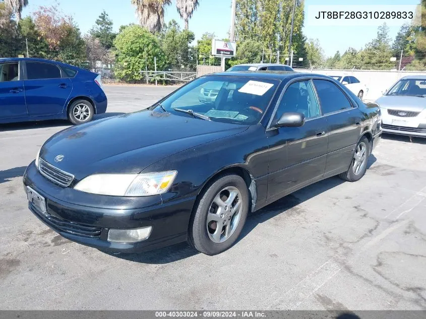 JT8BF28G310289833 2001 Lexus Es 300