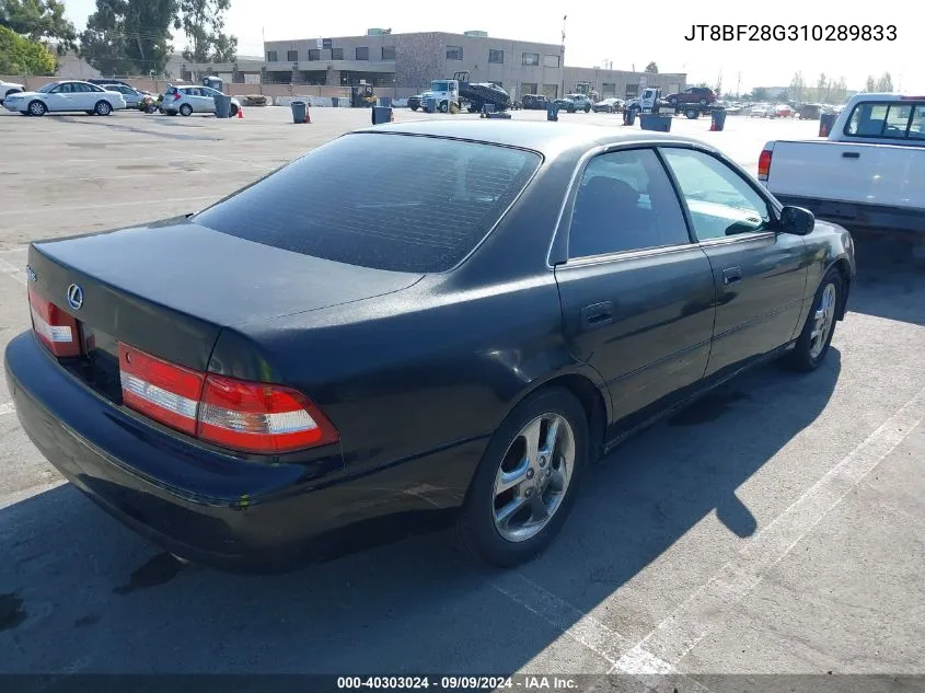 JT8BF28G310289833 2001 Lexus Es 300