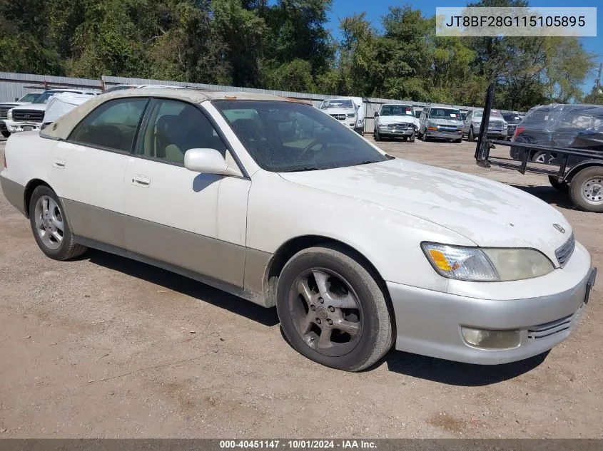 JT8BF28G115105895 2001 Lexus Es 300