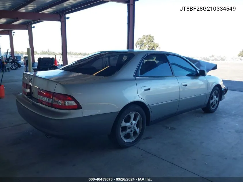 JT8BF28G210334549 2001 Lexus Es 300