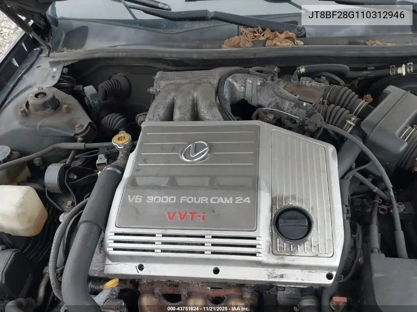 JT8BF28G110312946 2001 Lexus Es 300