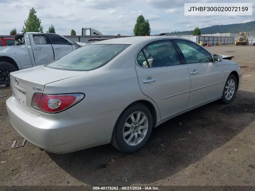 JTHBF30G020072159 2002 Lexus Es 300