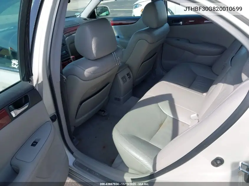 JTHBF30G820010699 2002 Lexus Es 300