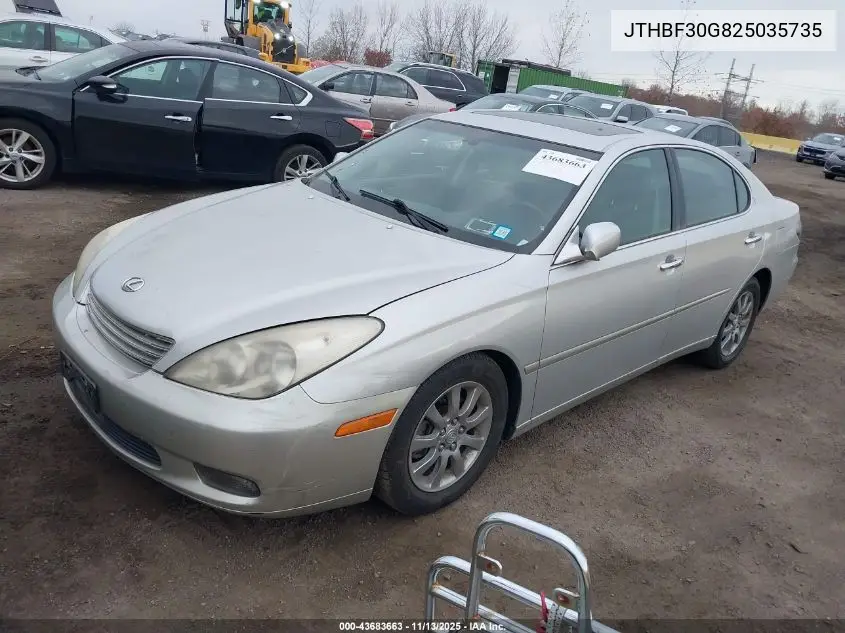 JTHBF30G825035735 2002 Lexus Es 300