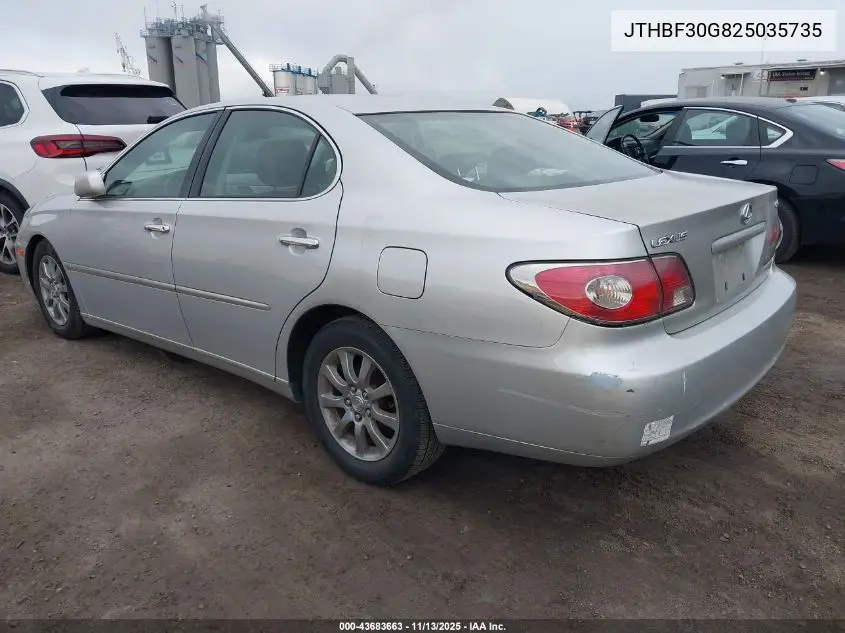JTHBF30G825035735 2002 Lexus Es 300