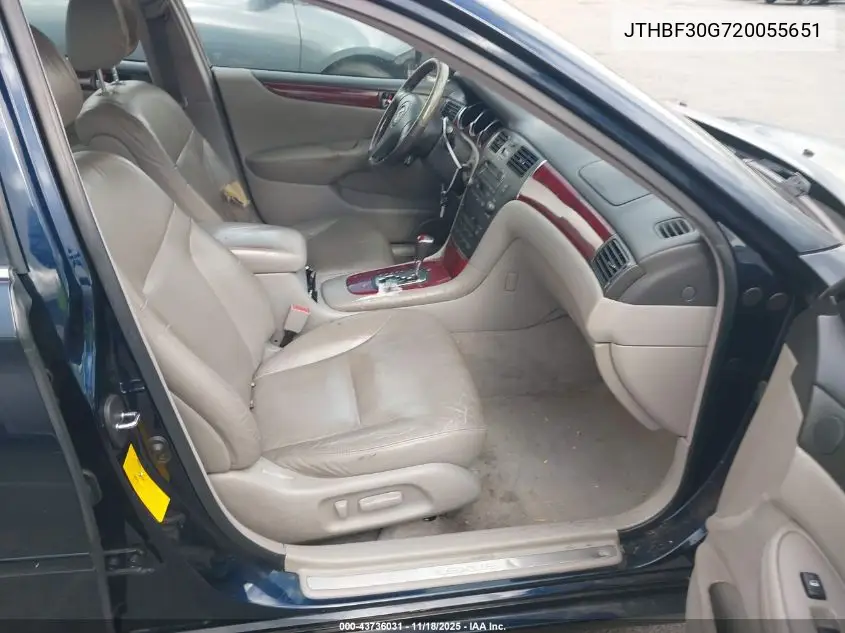 JTHBF30G720055651 2002 Lexus Es 300