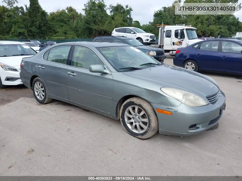 JTHBF30GX30140503 2003 Lexus Es 300