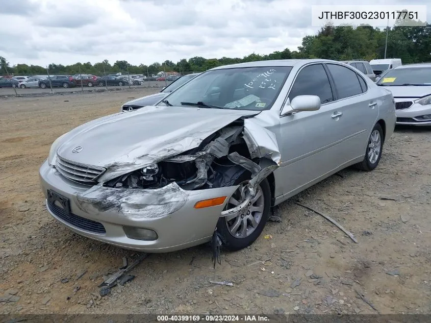 JTHBF30G230117751 2003 Lexus Es 300