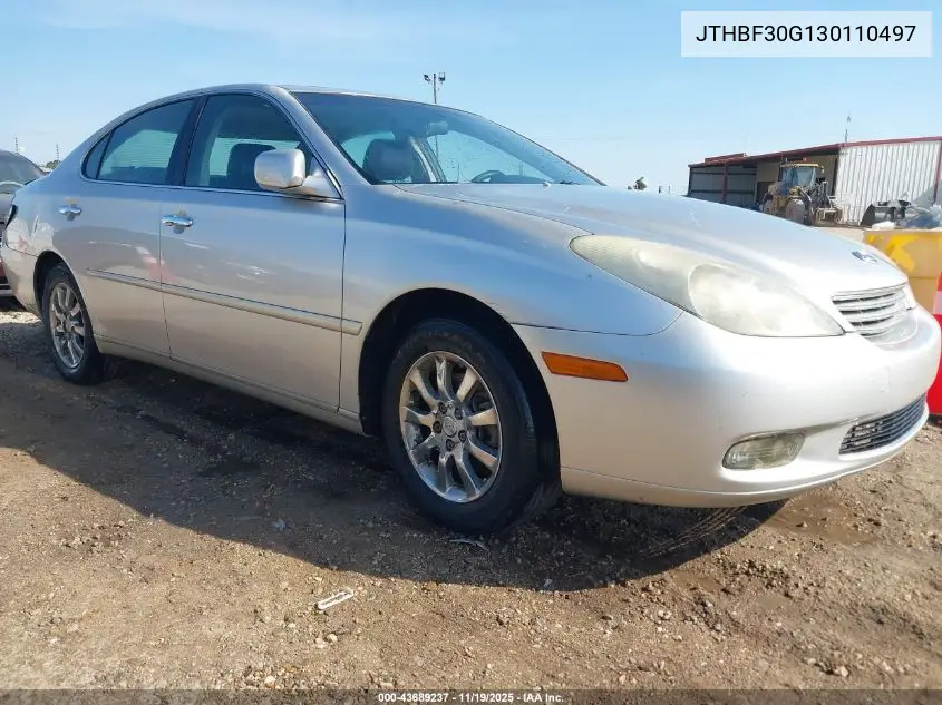 JTHBF30G130110497 2003 Lexus Es 300