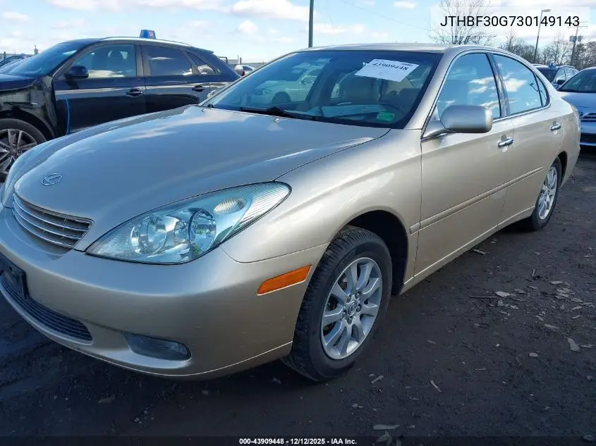 JTHBF30G730149143 2003 Lexus Es 300