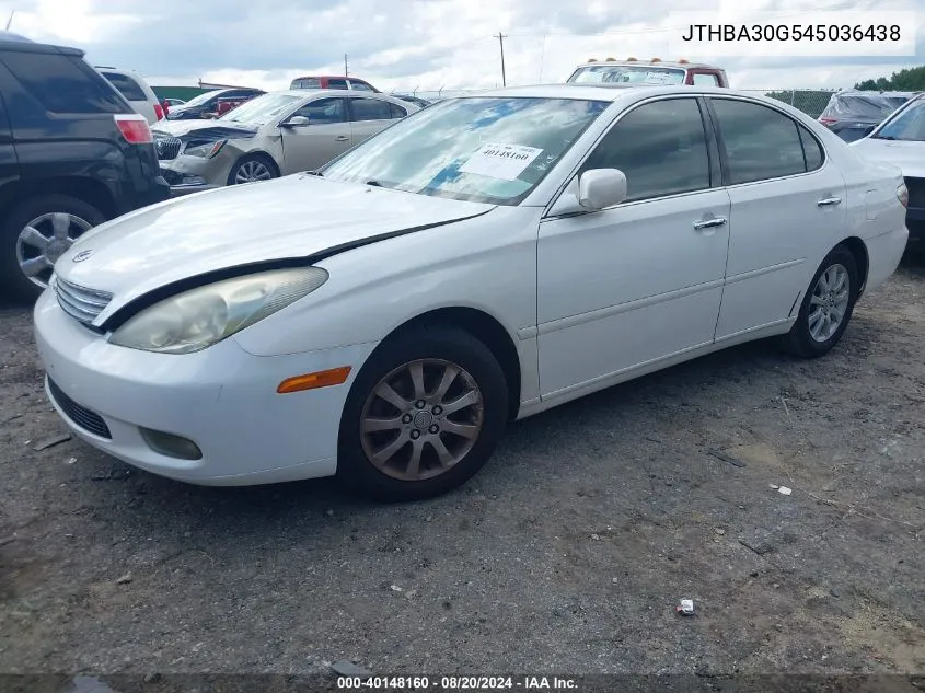 JTHBA30G545036438 2004 Lexus Es 330