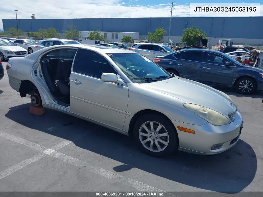 JTHBA30G245053195 2004 Lexus Es 330