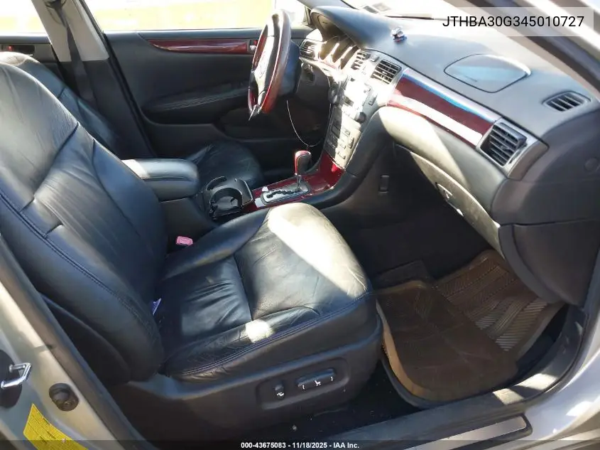 JTHBA30G345010727 2004 Lexus Es 330