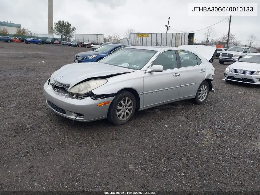 JTHBA30G040010133 2004 Lexus Es 330
