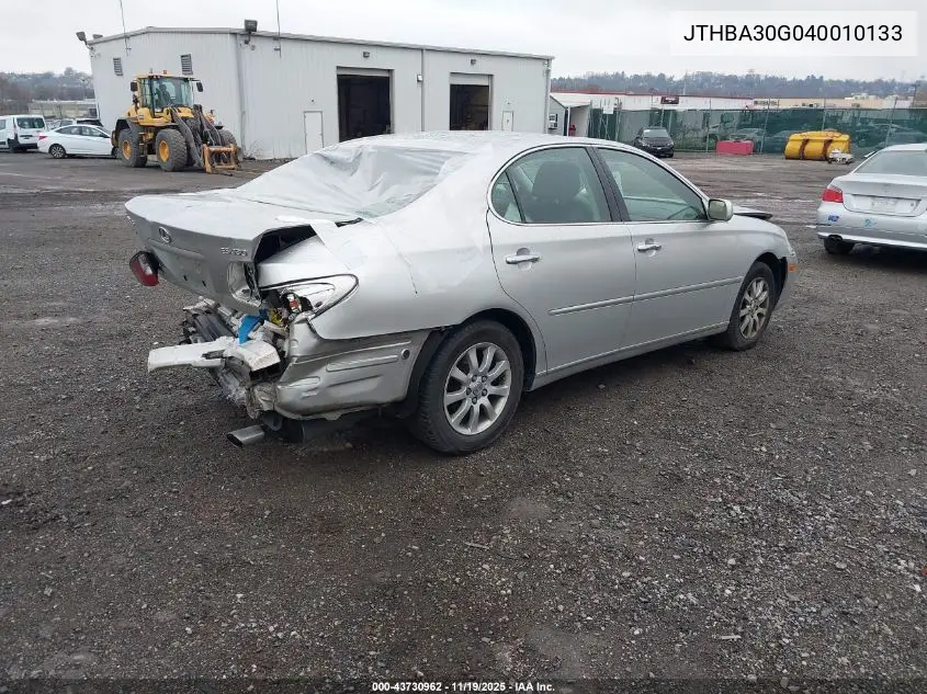 JTHBA30G040010133 2004 Lexus Es 330