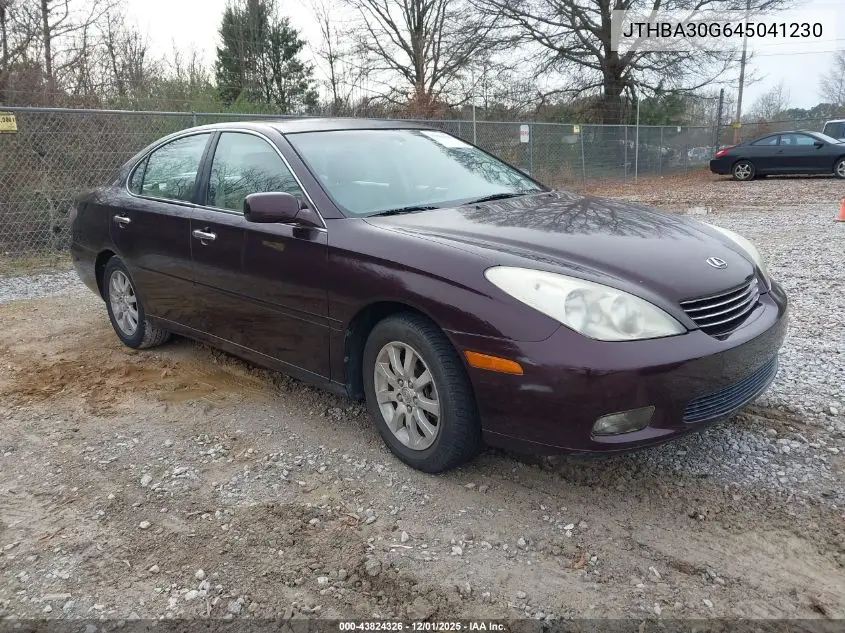 JTHBA30G645041230 2004 Lexus Es 330