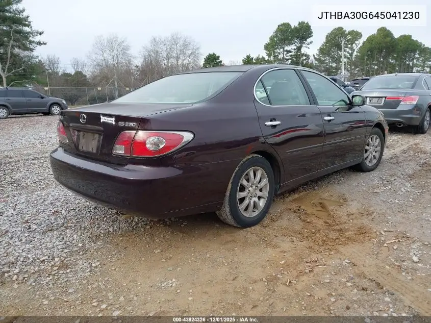 JTHBA30G645041230 2004 Lexus Es 330