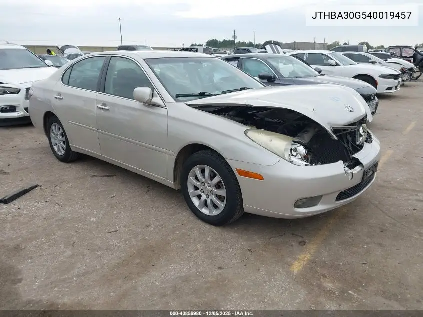 JTHBA30G540019457 2004 Lexus Es 330