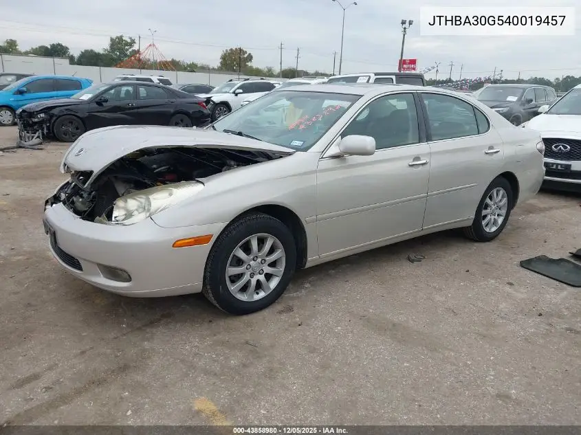 JTHBA30G540019457 2004 Lexus Es 330
