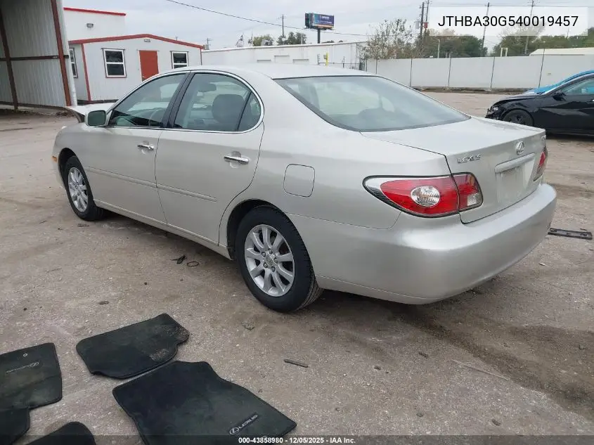 JTHBA30G540019457 2004 Lexus Es 330