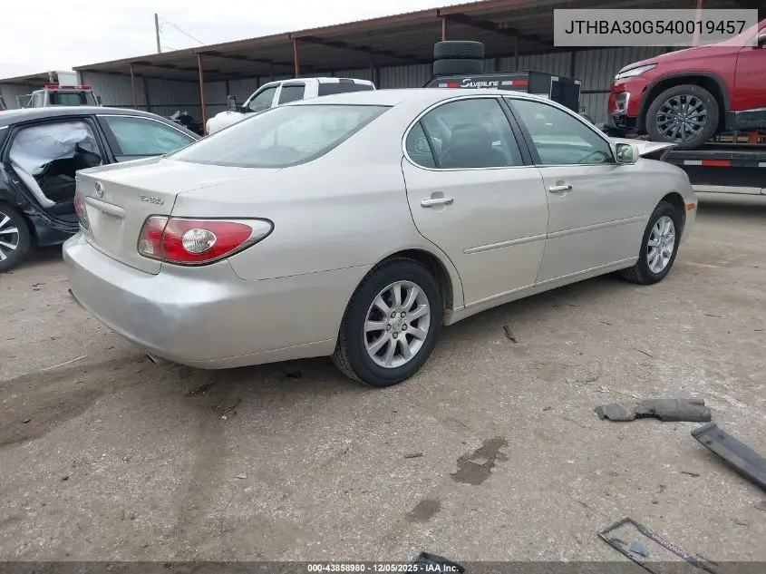JTHBA30G540019457 2004 Lexus Es 330