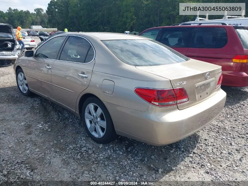 JTHBA30G455063809 2005 Lexus Es 330