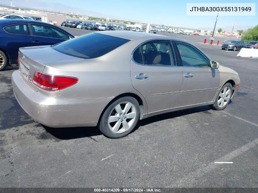 JTHBA30GX55131949 2005 Lexus Es 330