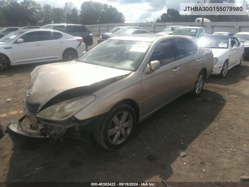 JTHBA30G155078980 2005 Lexus Es 330