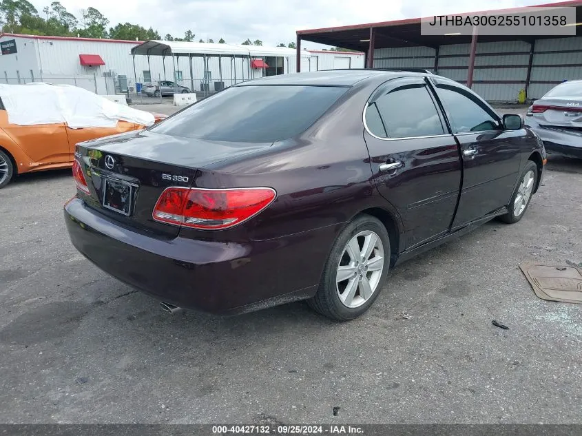 JTHBA30G255101358 2005 Lexus Es 330