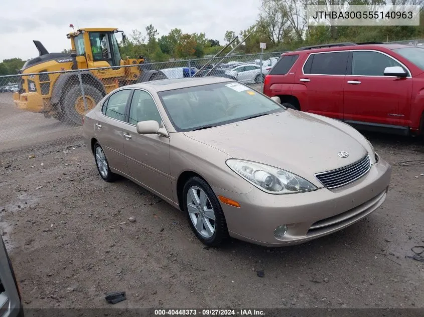 JTHBA30G555140963 2005 Lexus Es 330