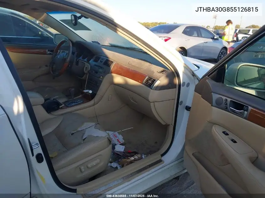 JTHBA30G855126815 2005 Lexus Es 330
