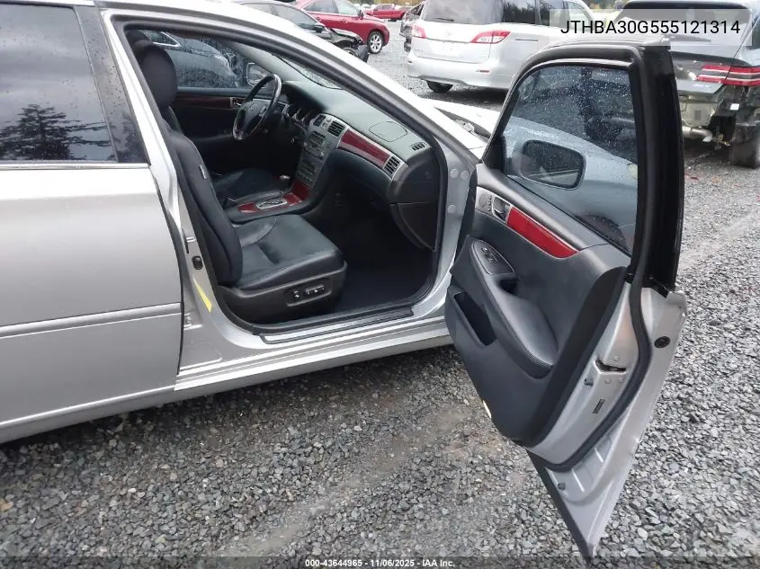 JTHBA30G555121314 2005 Lexus Es 330