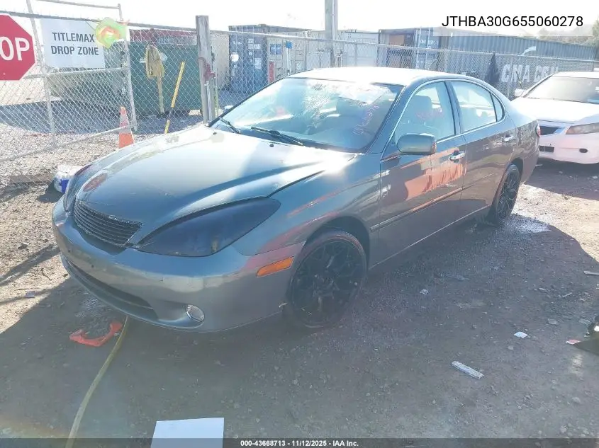 JTHBA30G655060278 2005 Lexus Es 330