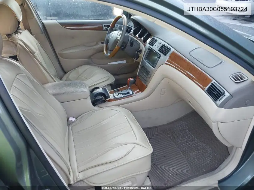 JTHBA30G055103724 2005 Lexus Es 330