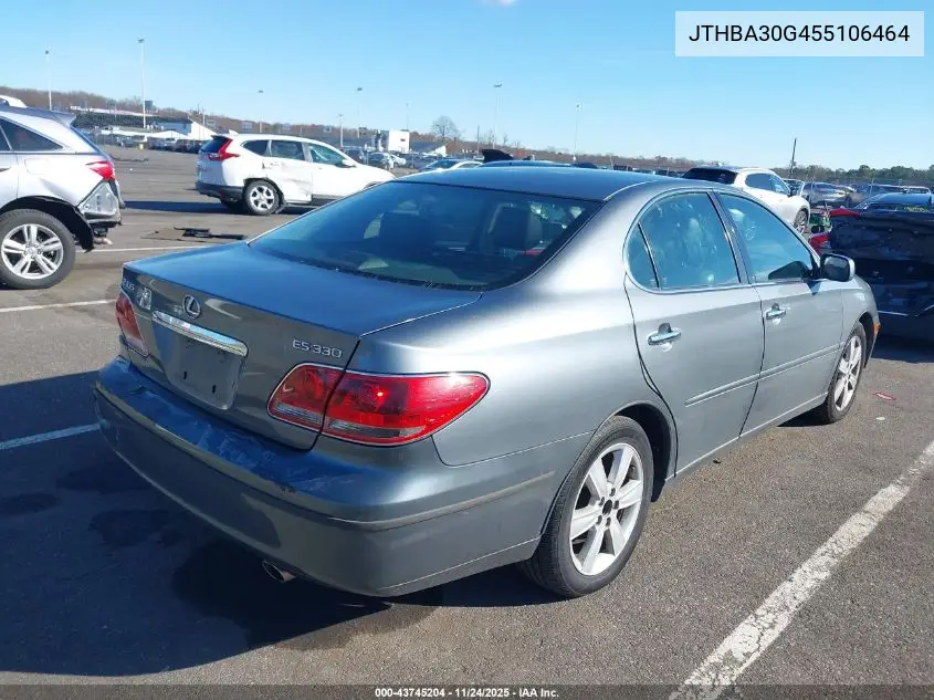 JTHBA30G455106464 2005 Lexus Es 330