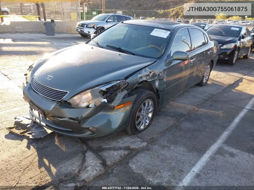 JTHBA30G755061875 2005 Lexus Es 330