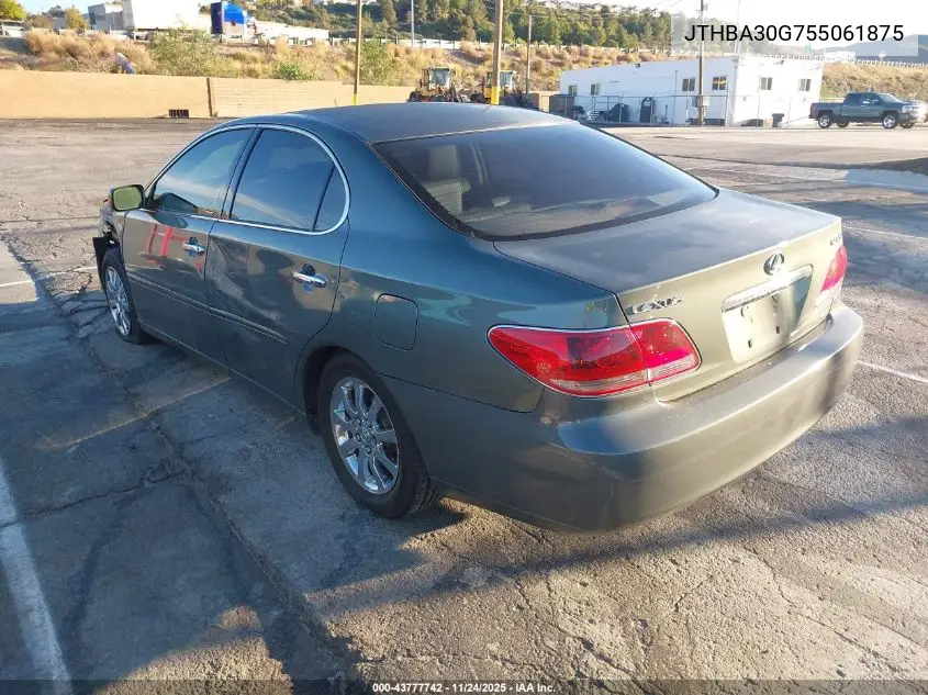 JTHBA30G755061875 2005 Lexus Es 330