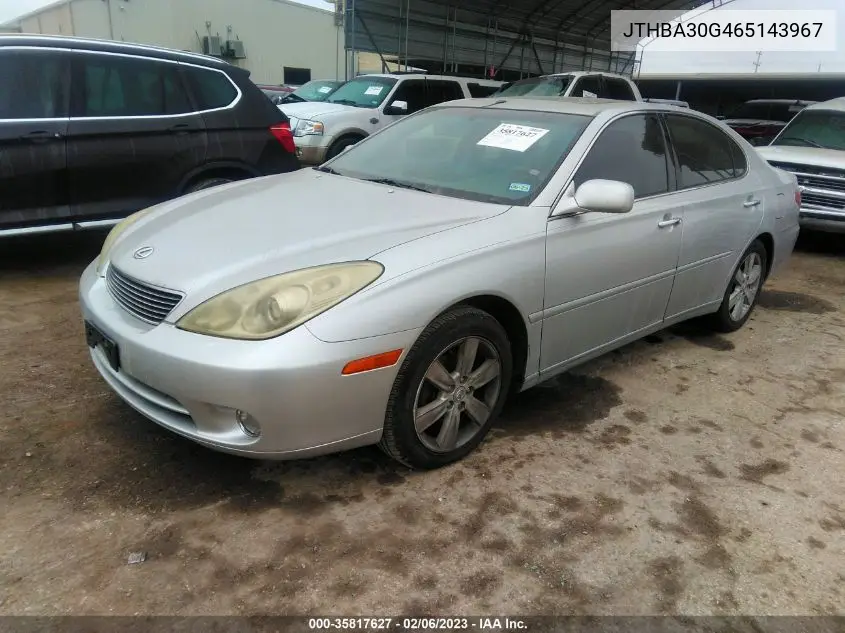 JTHBA30G465143967 2006 Lexus Es 330