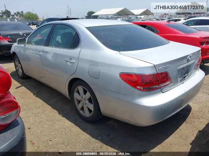 JTHBA30G465172370 2006 Lexus Es 330