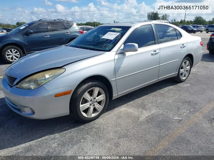 JTHBA30G365171050 2006 Lexus Es 330